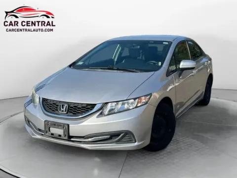 Silver 2015 Honda Civic LX Sedan 4D for sale in Wallingford, CT