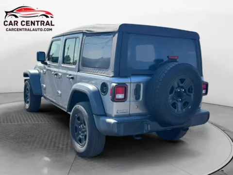 Another view of 2018 Jeep Wrangler Unlimited All New Sport SUV 4D for sale in Wallingford, CT at Car Central Wallingford