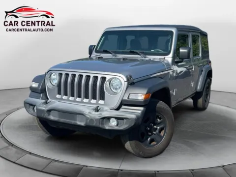 Green 2018 Jeep Wrangler Unlimited All New Sport SUV 4D for sale in Wallingford, CT
