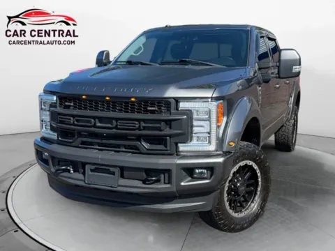 Gray 2018 Ford F250 Super Duty Crew Cab Lariat Pickup 4D 6 3/4 ft for sale in Wallingford, CT