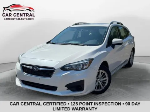 White 2017 Subaru Impreza 2.0i Premium for sale in Wallingford, CT