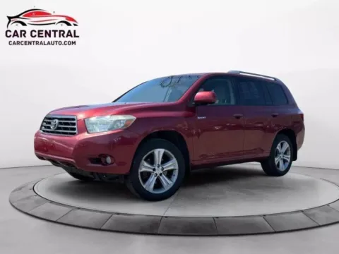 Red 2008 Toyota Highlander Sport for sale in Wallingford, CT