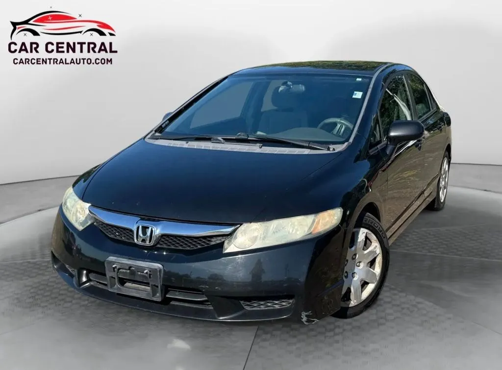 Black 2010 Honda Civic LX for sale in Wallingford, CT