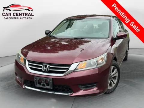Red 2015 Honda Accord LX for sale in Wallingford, CT