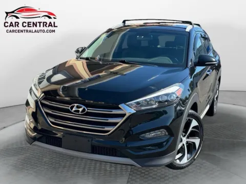 Black 2018 Hyundai Tucson Limited for sale in Wallingford, CT
