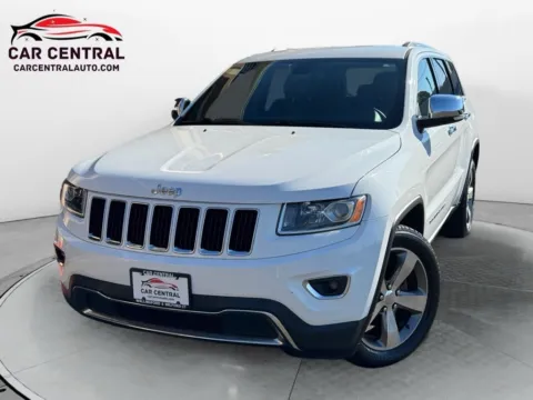 White 2015 Jeep Grand Cherokee Limited for sale in Wallingford, CT