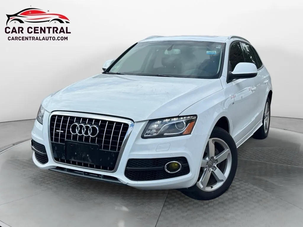 White 2012 Audi Q5 3.2 Premium Plus for sale in Wallingford, CT