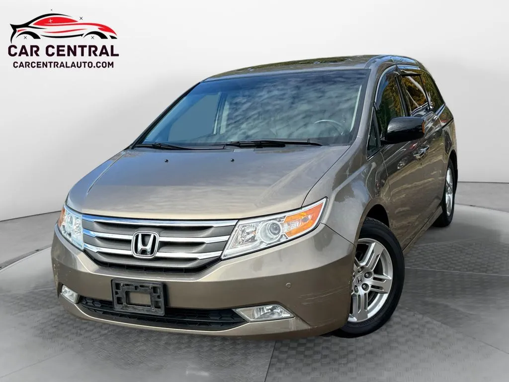 Beige 2011 Honda Odyssey Touring for sale in Wallingford, CT