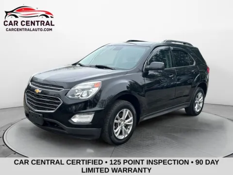 Black 2016 Chevrolet Equinox LT for sale in Wallingford, CT