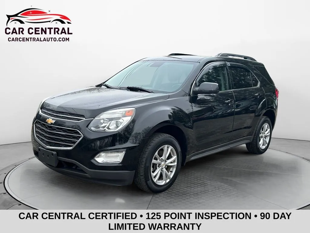Black 2016 Chevrolet Equinox LT for sale in Wallingford, CT