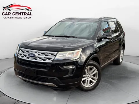 Black 2018 Ford Explorer XLT for sale in Wallingford, CT
