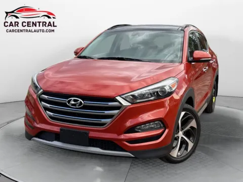 Orange 2017 Hyundai Tucson Limited for sale in Wallingford, CT