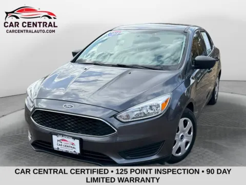 Gray 2015 Ford Focus S for sale in Wallingford, CT