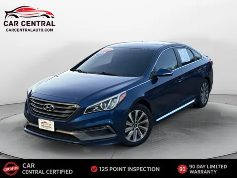 Blue 2017 Hyundai Sonata Sport for sale in Milford, CT