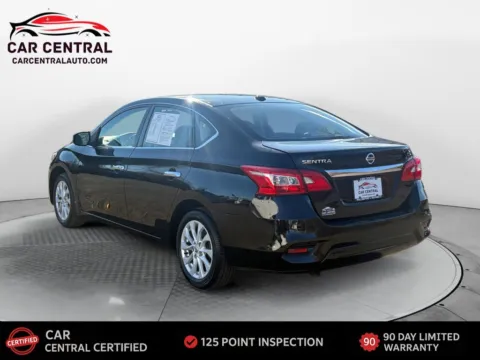 Another view of 2018 Nissan Sentra SV for sale in Milford, CT at Car Central Milford