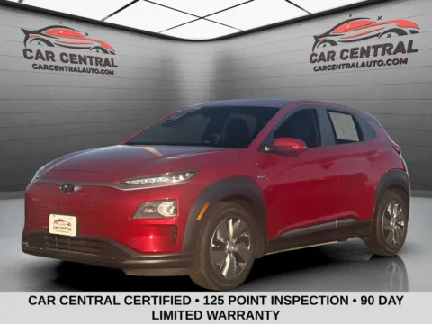 Red 2019 Hyundai Kona Electric Limited for sale in Milford, CT