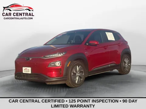 Red 2019 Hyundai Kona Electric Limited for sale in Milford, CT