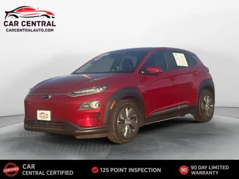 Red 2019 Hyundai Kona Electric Limited for sale in Milford, CT
