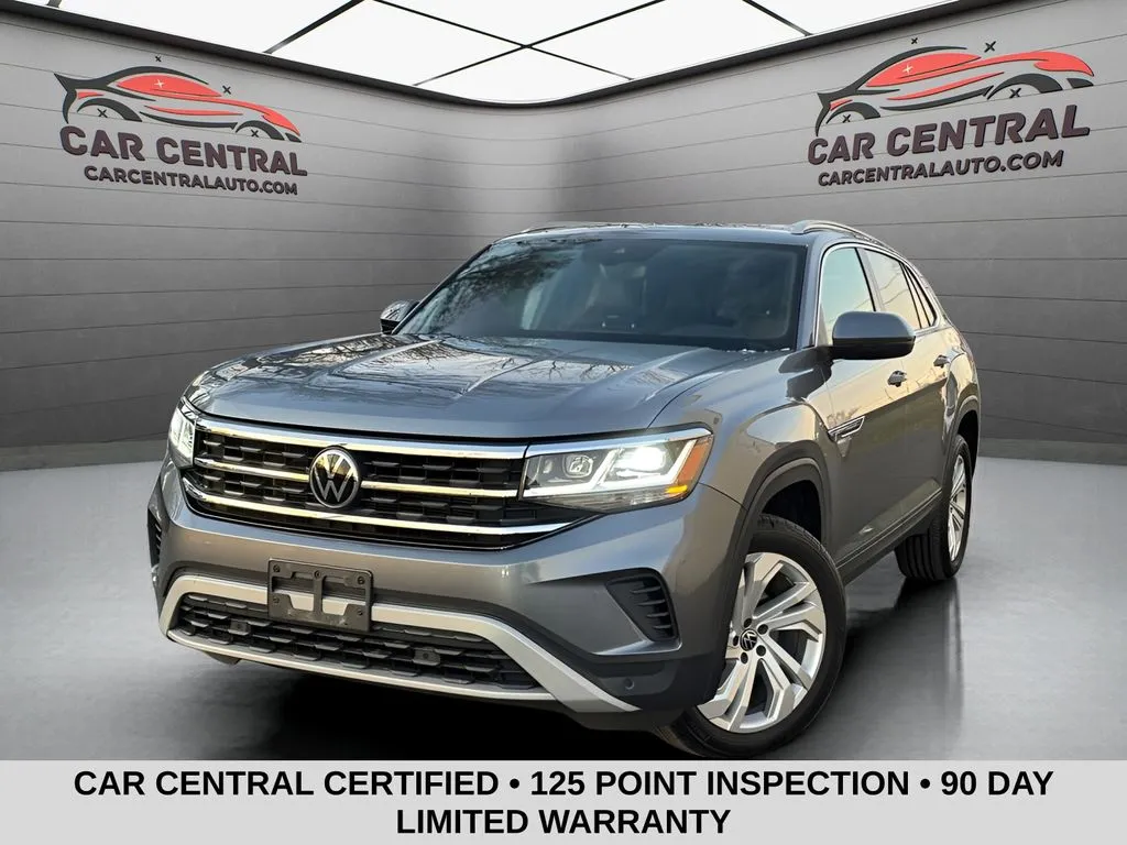 Gray 2021 Volkswagen Atlas Cross Sport 3.6L V6 SEL for sale in Milford, CT