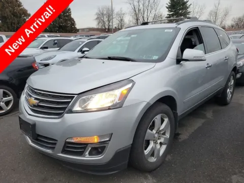 Silver 2017 Chevrolet Traverse Premier for sale in Milford, CT