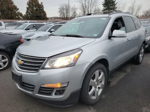 Silver 2017 Chevrolet Traverse Premier for sale in Milford, CT