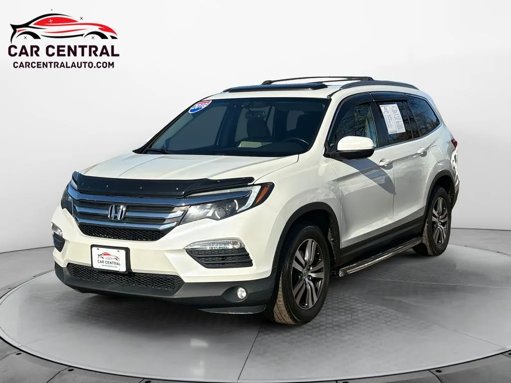 White 2016 Honda Pilot EX-L for sale in Milford, CT
