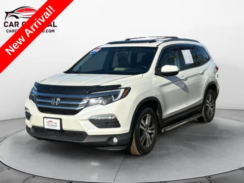 White 2016 Honda Pilot EX-L for sale in Milford, CT