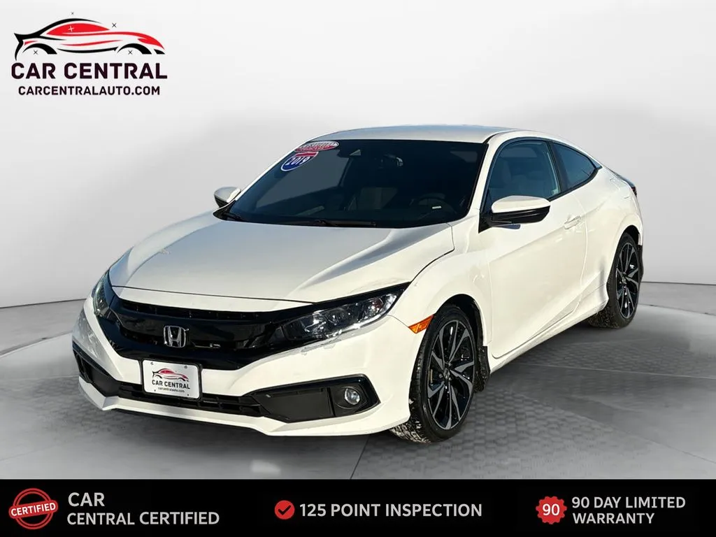 White 2019 Honda Civic Sport for sale in Milford, CT