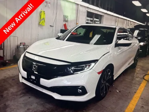 White 2019 Honda Civic Sport for sale in Milford, CT