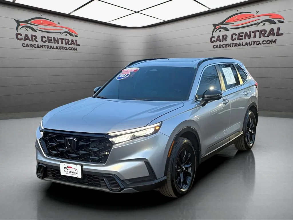 Silver 2023 Honda CR-V Hybrid Sport for sale in Milford, CT
