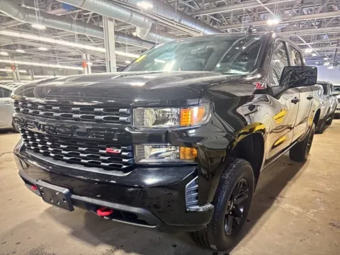 Black 2021 Chevrolet Silverado 1500 Custom Trail Boss for sale in Milford, CT