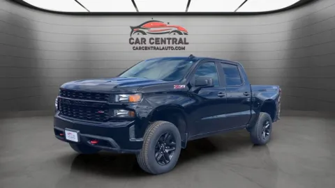 Black 2021 Chevrolet Silverado 1500 Custom Trail Boss for sale in Milford, CT