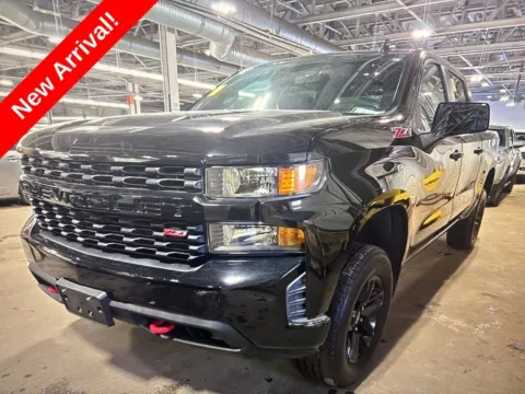 Black 2021 Chevrolet Silverado 1500 Custom Trail Boss for sale in Milford, CT