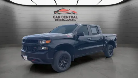 Black 2021 Chevrolet Silverado 1500 Custom Trail Boss for sale in Milford, CT