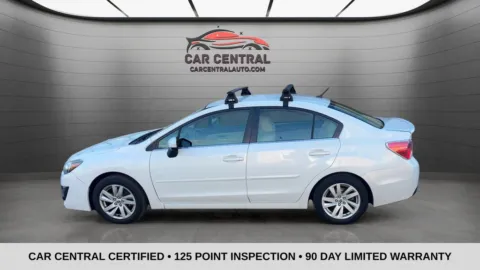 White 2015 Subaru Impreza 2.0i Premium for sale in Milford, CT