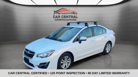 White 2015 Subaru Impreza 2.0i Premium for sale in Milford, CT