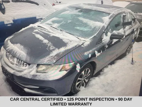 Silver 2014 Honda Civic EX for sale in Milford, CT
