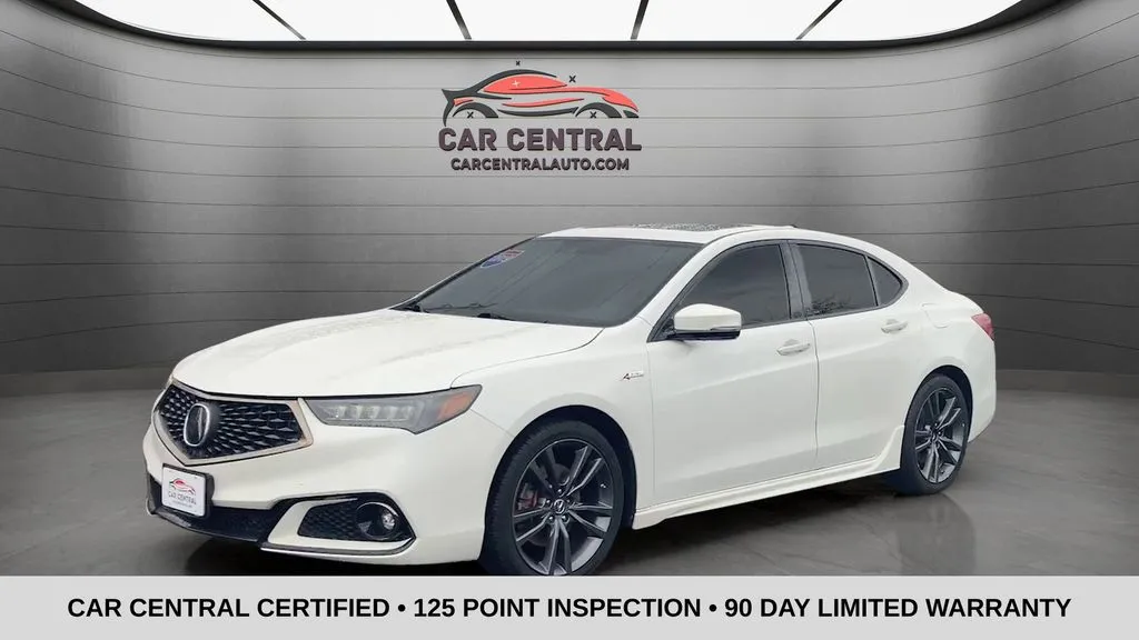 White 2019 Acura TLX 3.5L Technology Pkg w/A-Spec Pkg for sale in Milford, CT