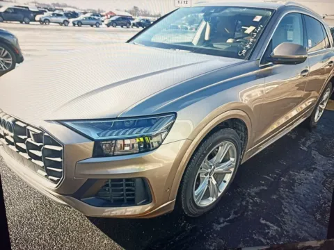 Beige 2019 Audi Q8 3.0T Prestige for sale in Milford, CT