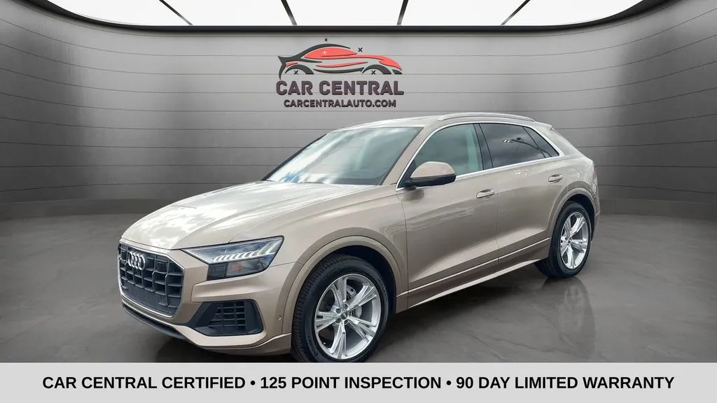 Beige 2019 Audi Q8 3.0T Prestige for sale in Milford, CT