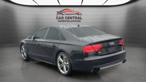 Another view of 2013 Audi S8 4.0T for sale in Milford, CT at Car Central Milford