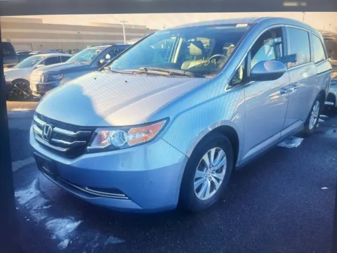 Gray 2017 Honda Odyssey EX-L for sale in Milford, CT
