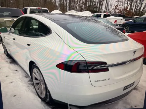 Another view of 2015 Tesla Model S 70D for sale in Milford, CT at Car Central Milford