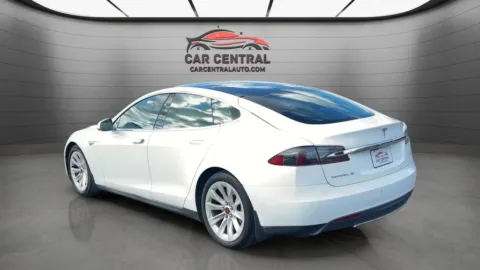 Another view of 2015 Tesla Model S 70D for sale in Milford, CT at Car Central Milford