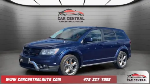 Blue 2017 Dodge Journey Crossroad for sale in Milford, CT