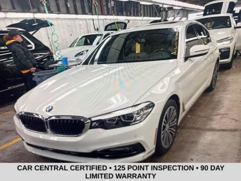 White 2017 BMW 5 Series 530i for sale in Milford, CT