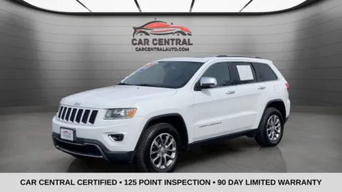 White 2015 Jeep Grand Cherokee Limited for sale in Milford, CT