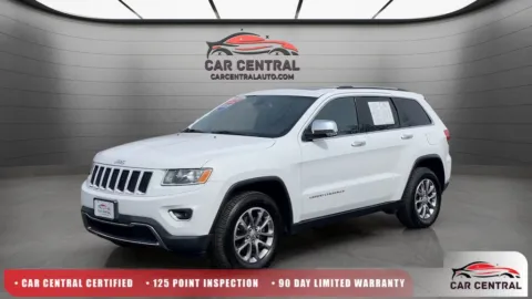 White 2015 Jeep Grand Cherokee Limited for sale in Milford, CT