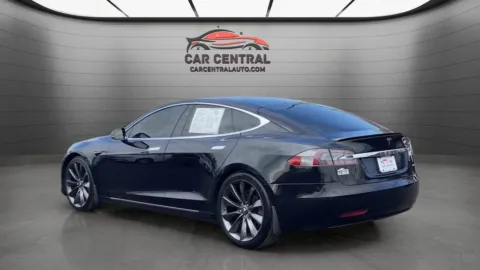 Another view of 2017 Tesla Model S 90D for sale in Milford, CT at Car Central Milford