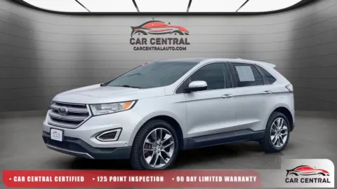 Silver 2016 Ford Edge Titanium for sale in Milford, CT